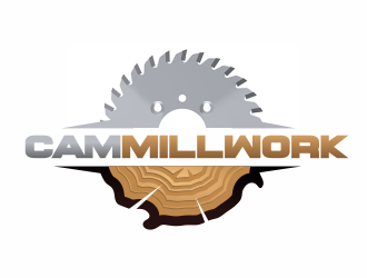 CAM Millwork logo design by serprimero