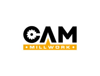 CAM Millwork logo design by CreativeKiller