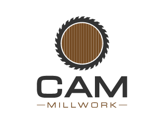 CAM Millwork logo design by SHAHIR LAHOO