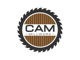 CAM Millwork logo design by SHAHIR LAHOO