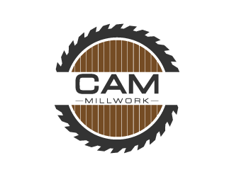 CAM Millwork logo design by SHAHIR LAHOO