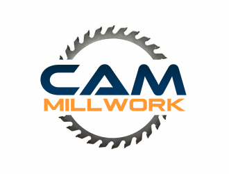 CAM Millwork logo design by serprimero