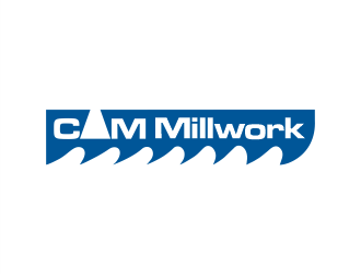 CAM Millwork logo design by Gwerth