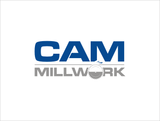 CAM Millwork logo design by catalin