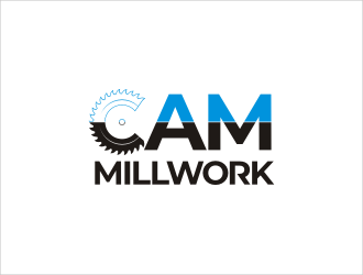 CAM Millwork logo design by catalin