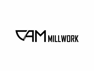 CAM Millwork logo design by Renaker