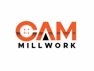 CAM Millwork logo design by usef44