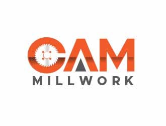 CAM Millwork logo design by usef44