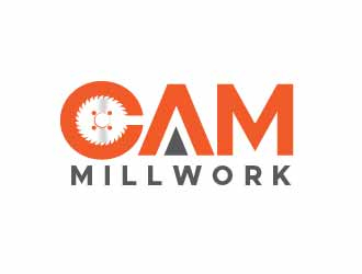 CAM Millwork logo design by usef44