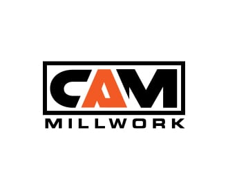 CAM Millwork logo design by Eliben