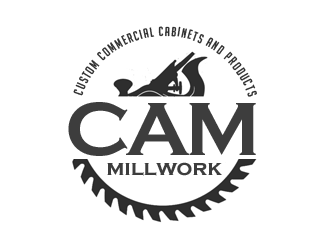 CAM Millwork logo design by kunejo