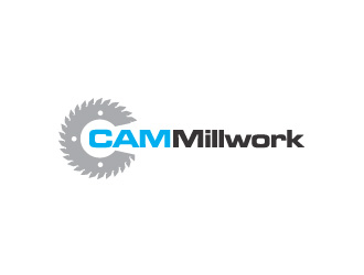 CAM Millwork logo design by zinnia