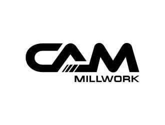 CAM Millwork logo design by Kanya