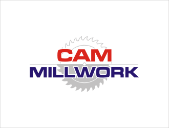 CAM Millwork logo design by catalin