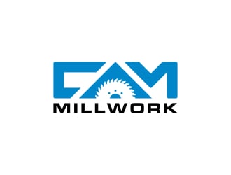 CAM Millwork logo design by Mbezz