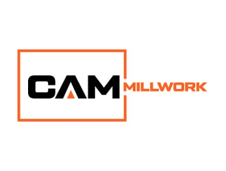 CAM Millwork logo design by Erasedink