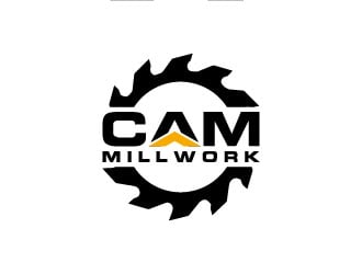 CAM Millwork logo design by CreativeKiller