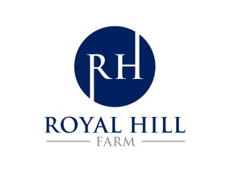 Royal Hill Farm  logo design by sabyan