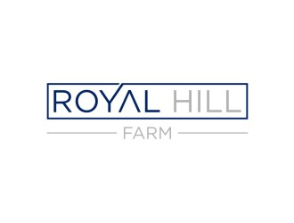 Royal Hill Farm  logo design by sabyan