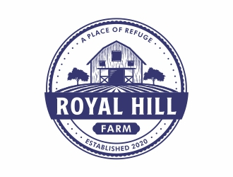 Royal Hill Farm  logo design by Mardhi