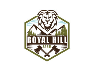 Royal Hill Farm  logo design by Suvendu