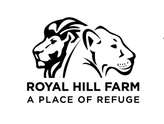 Royal Hill Farm  logo design by Moon