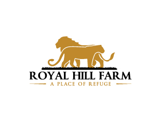 Royal Hill Farm  logo design by Erasedink