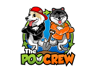 The Poo Crew logo design by haze