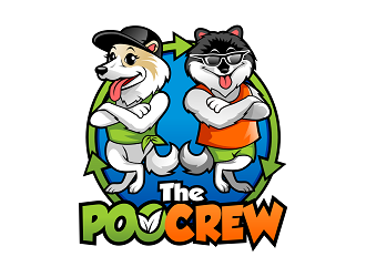 The Poo Crew logo design by haze