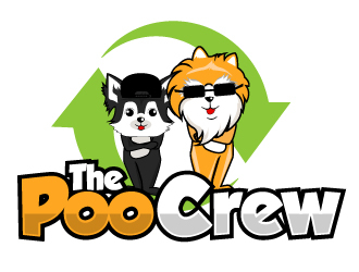 The Poo Crew logo design by AamirKhan