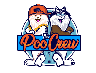 The Poo Crew logo design by Suvendu