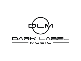 Dark Label Music  logo design by mbamboex