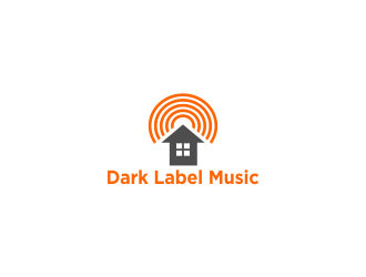 Dark Label Music  logo design by Greenlight