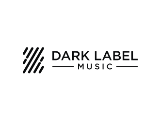 Dark Label Music  logo design by mbamboex