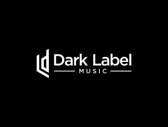 Dark Label Music  logo design by GassPoll