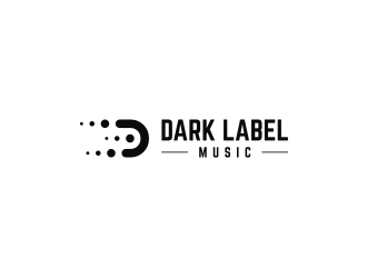 Dark Label Music  logo design by ArRizqu