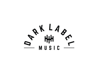 Dark Label Music  logo design by ArRizqu