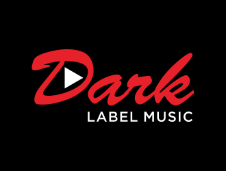 Dark Label Music  logo design by mukleyRx