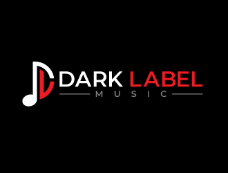 Dark Label Music  logo design by nexgen