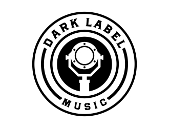 Dark Label Music  logo design by cikiyunn