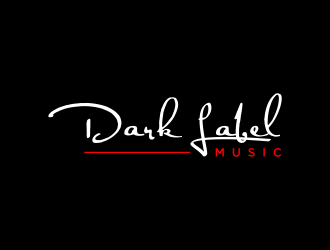 Dark Label Music  logo design by GassPoll