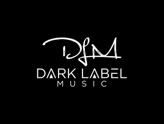 Dark Label Music  logo design by GassPoll