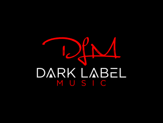 Dark Label Music  logo design by GassPoll