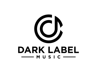 Dark Label Music  logo design by deddy