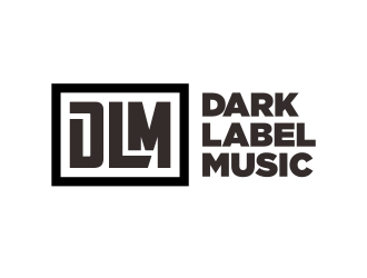 Dark Label Music  logo design by aura