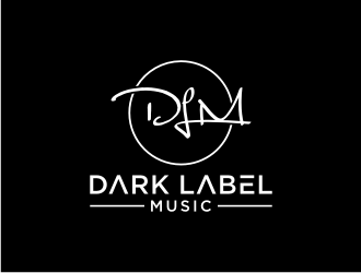 Dark Label Music  logo design by johana