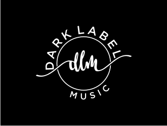 Dark Label Music  logo design by johana