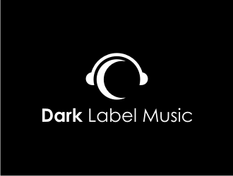 Dark Label Music  logo design by revi