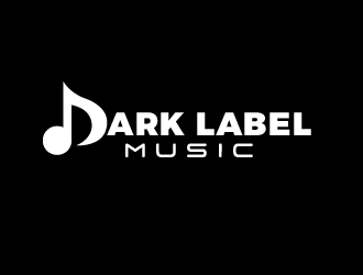 Dark Label Music  logo design by justin_ezra