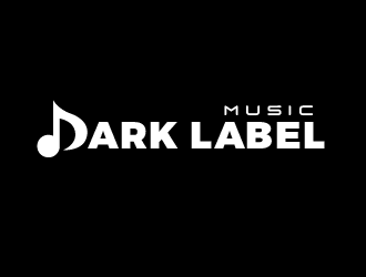 Dark Label Music  logo design by justin_ezra